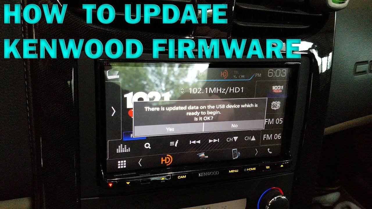 kenwood software update